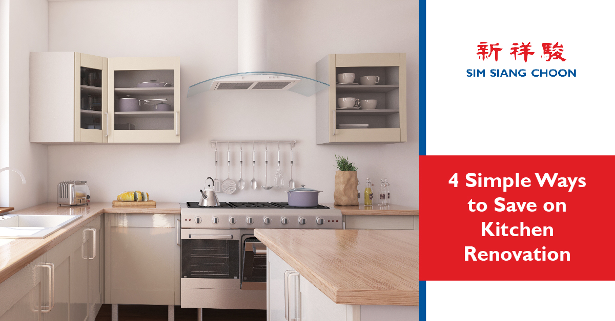 4 SIMPLE WAYS TO SAVE YOUR BUDGET ON KITCHEN RENOVATION