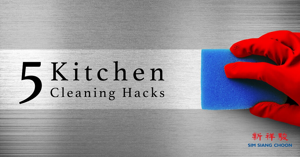 5 KITCHEN CLEANING HACKS FOR EVERY HOME