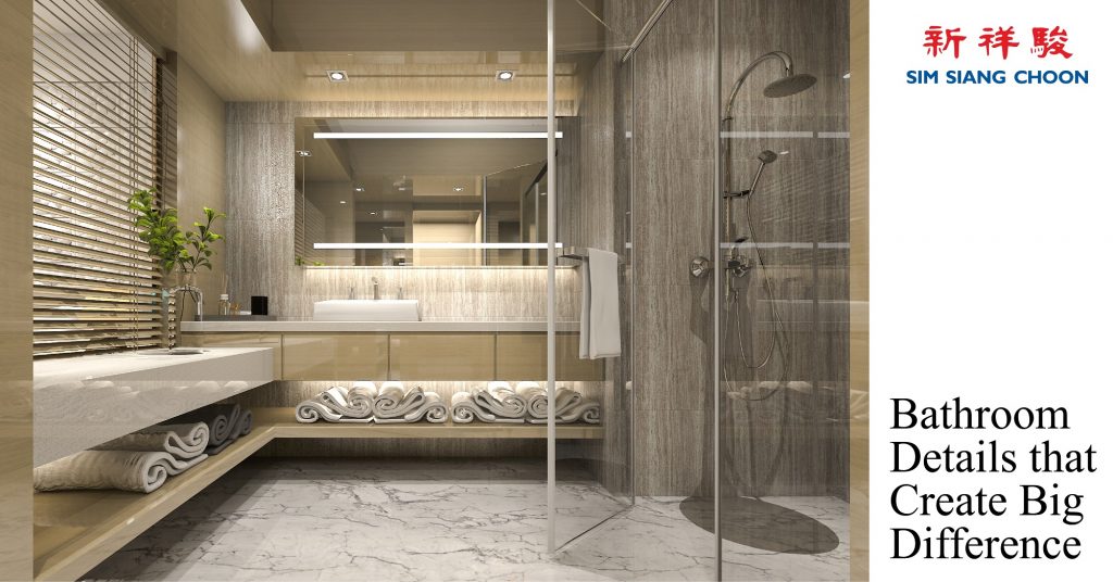 BATHROOM DETAILS THAT CREATE BIG DIFFERENCE