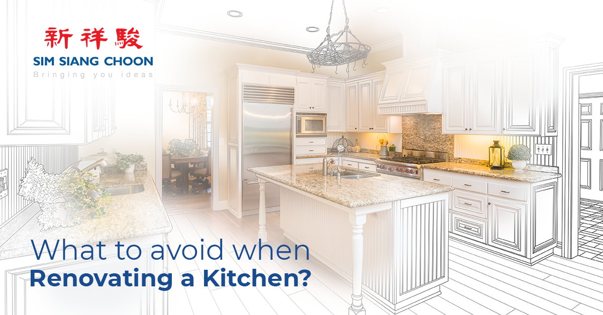 WHAT TO AVOID WHEN RENOVATING KITCHEN?