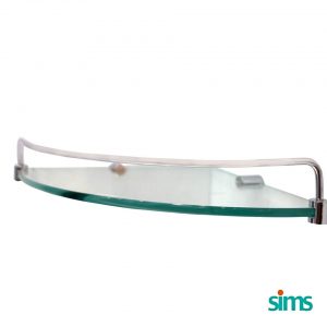 SIMS Corner Glass with Rail