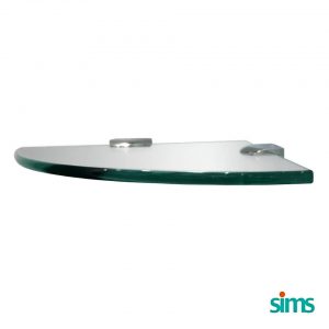 SIMS Corner Glass Shelf