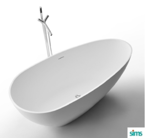 oval bathtub
