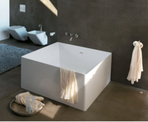 square bathtub