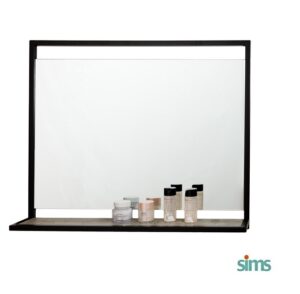 sims mirror with shelf